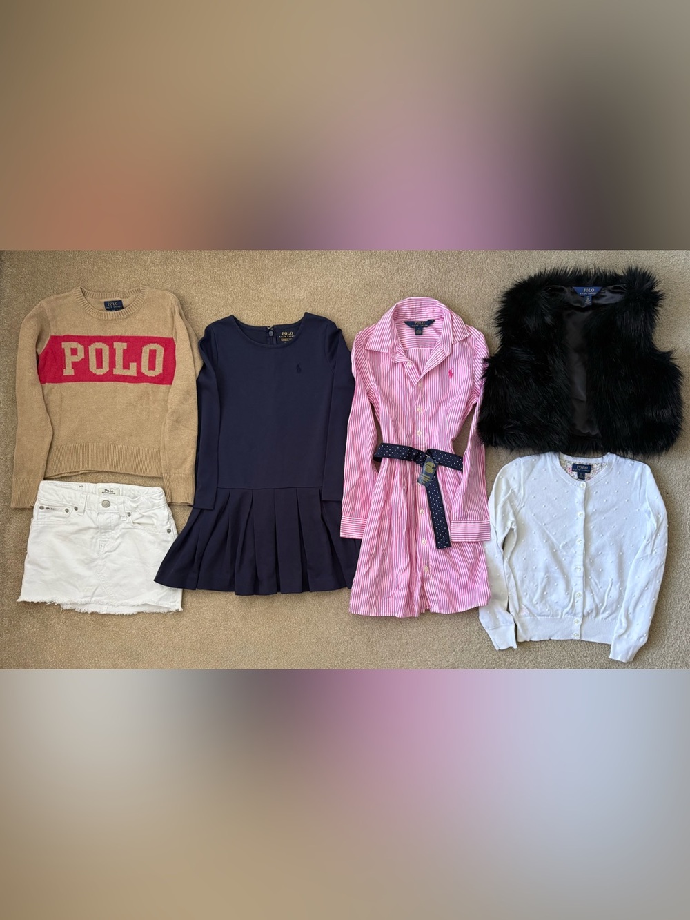 Polo Ralph Lauren Lot- Girls’ Size Small 7
